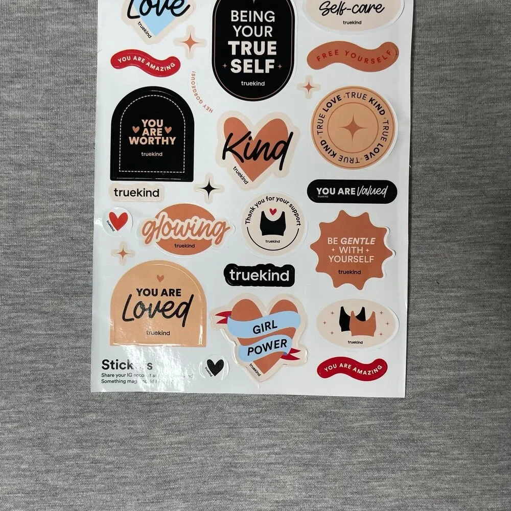 Truekind Shapermint Womanhood Positivity Stickers